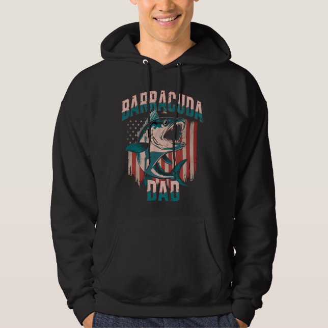 Barracuda Dad Hoodie (Front)