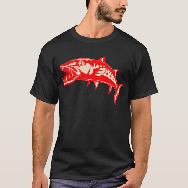 Barracuda Fish #6 T-Shirt (Front)