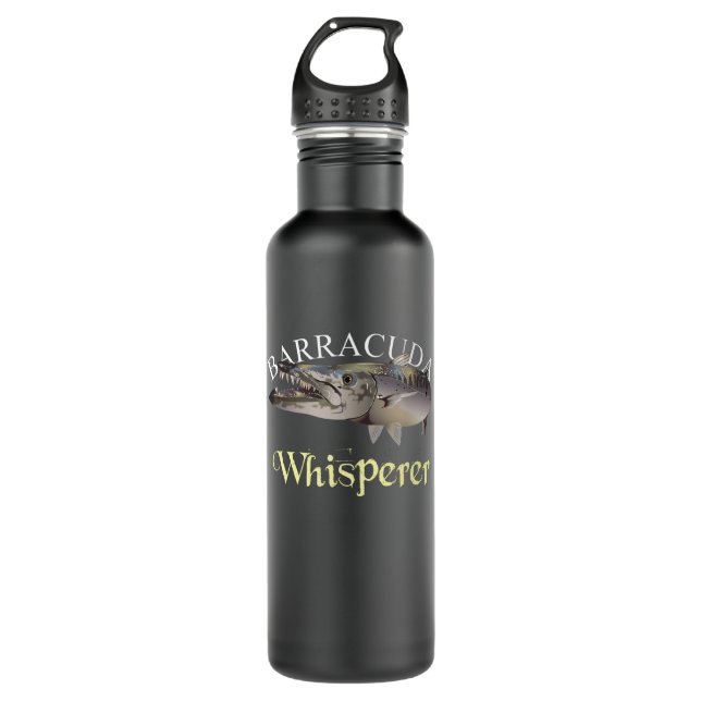 Barracuda Whisperer Dark  710 Ml Water Bottle (Front)