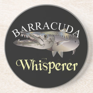 Barracuda Whisperer Dark Coloured Coaster