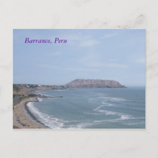 Barranco, Peru Postcard