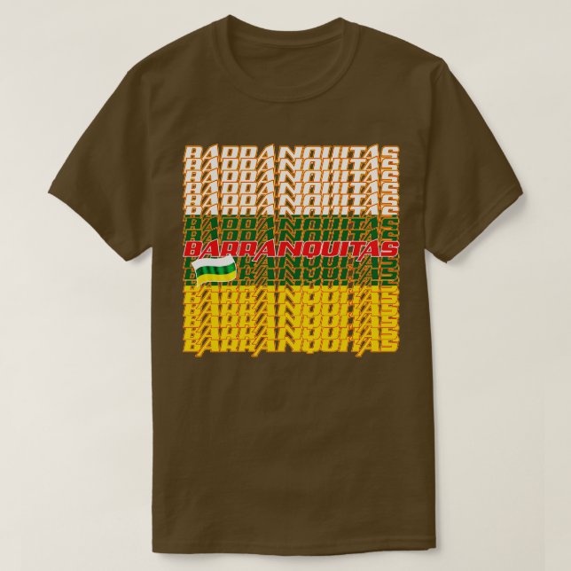 Barranquitas Cascade text T-Shirt (Design Front)