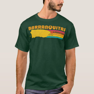 Barranquitas Puerto Rico Vintage Distressed Souven T-Shirt