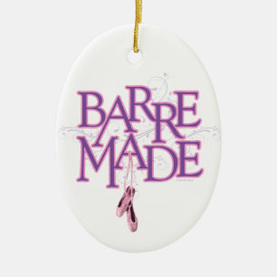 Barre Made (Dancer) Ceramic Tree Decoration
