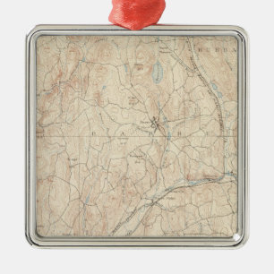 Barre, Massachusetts Metal Tree Decoration