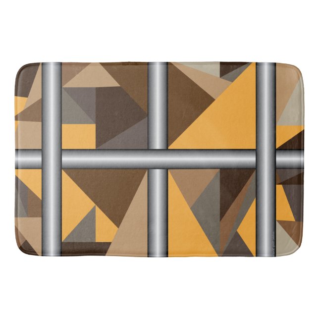 Barred Bath Mats (Front)