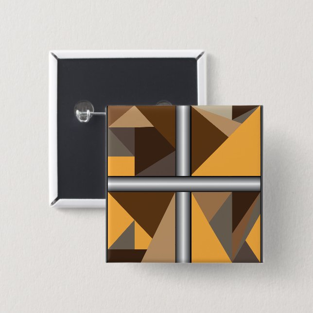 Barred Buttons (Front & Back)