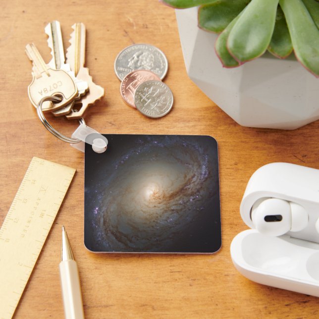 Barred Lenticular Galaxy Ngc 3368 Key Ring (Desk)