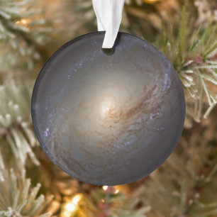 Barred Lenticular Galaxy Ngc 3368 Ornament