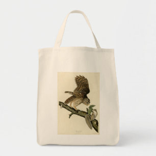 Barred Owl, John James Audubon's Birds of America Tote Bag