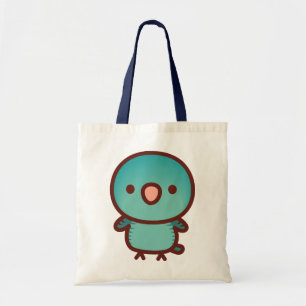 Barred parakeet / Turquoise Tote Bag