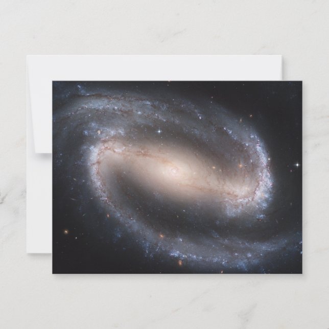 Barred Spiral Galaxy Invitation (Front)