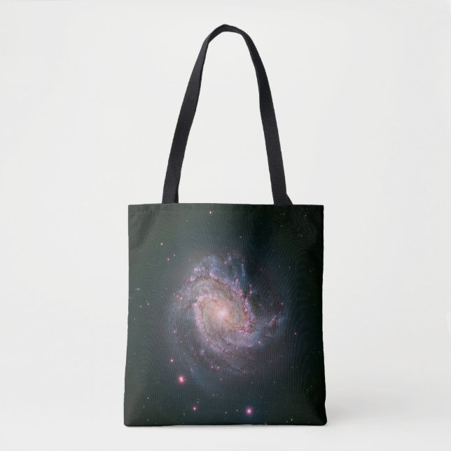 Barred Spiral Galaxy Messier 83. 2 Tote Bag (Front)