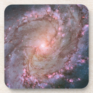 Barred Spiral Galaxy Messier 83. Coaster