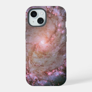 Barred Spiral Galaxy Messier 83. iPhone 15 Case