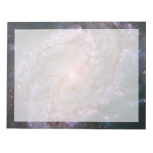Barred Spiral Galaxy Messier 83. Notepad