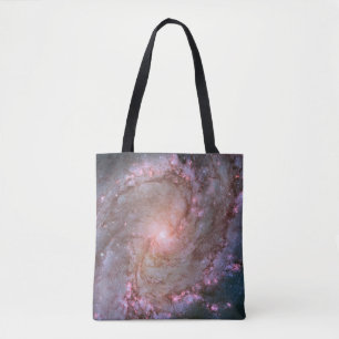 Barred Spiral Galaxy Messier 83. Tote Bag