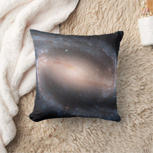 Barred Spiral Galaxy NGC 1300. Original from NASA Cushion