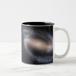 Barred Spiral Galaxy NGC 1300 Two-Tone Coffee Mug
