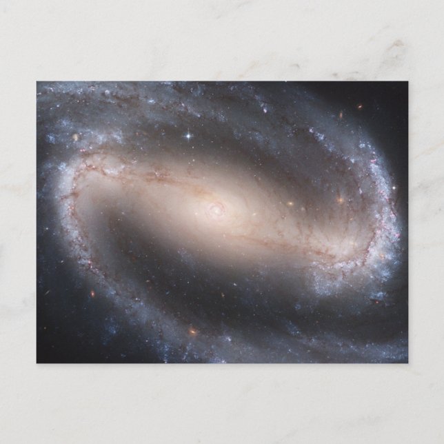 Barred Spiral Galaxy Postcard (Front)