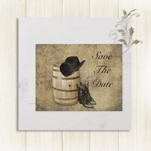 Barrel and Boots Save The Date