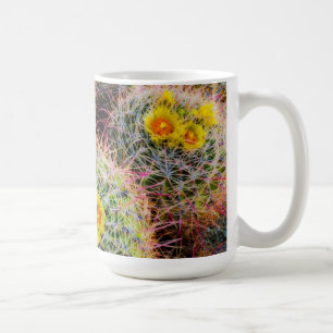 Barrel cactus close up, California Coffee Mug