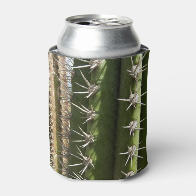 Barrel Cactus II Desert Nature Photo Can Cooler (Can Front)