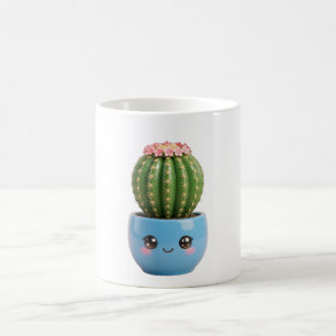 Barrel Cactus Kawaii Indoor Plant Mug