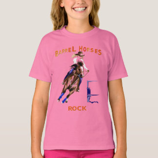 Barrel Horses Rock Shirts