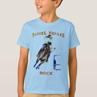Barrel Horses Rock Shirts