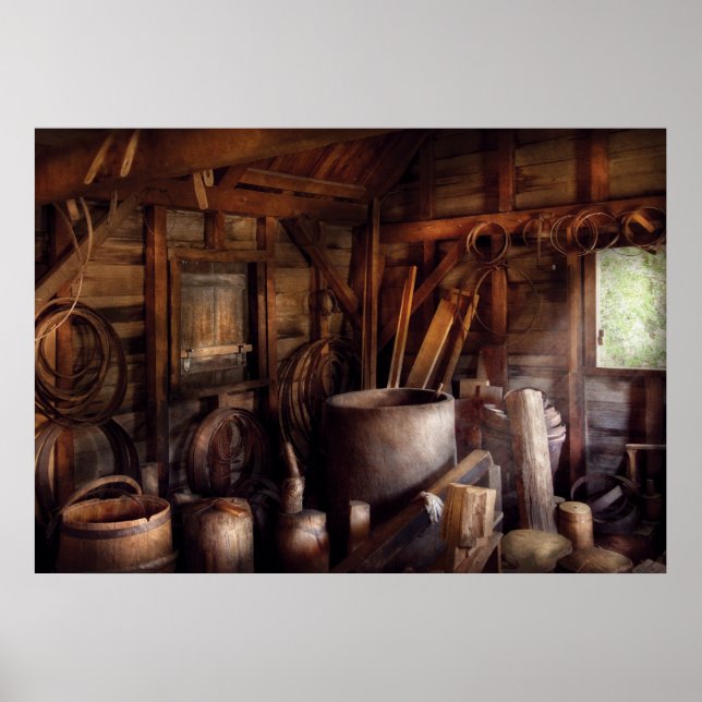 Barrel Maker - In the back of the barrel makers sh Poster (Front)
