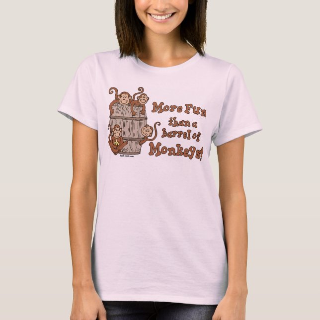 Barrel of Monkeys t-shirt (Front)