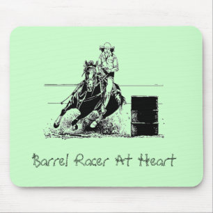 Barrel Racer At Heart Mouse Mat