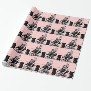 Barrel Racer At Heart Wrapping Paper