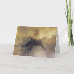 Barrel Racer Birthday Card