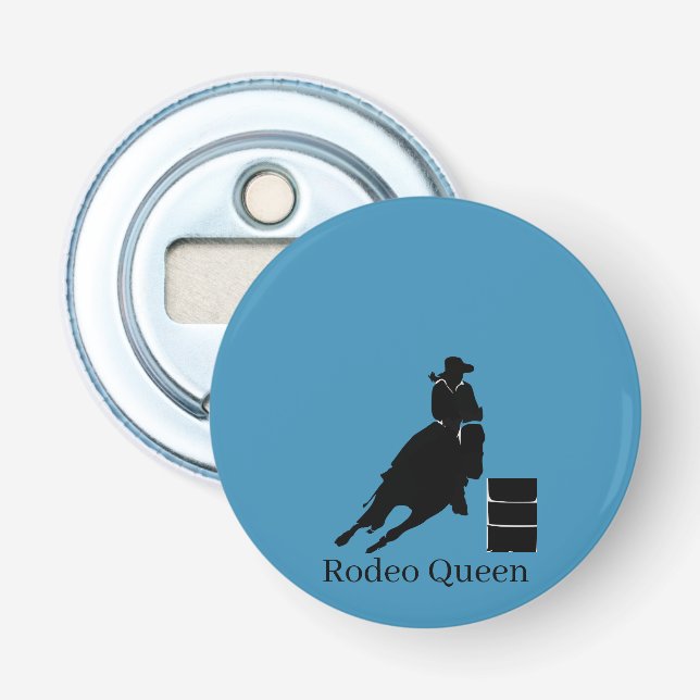 Barrel Racer  Bottle Opener (Front)