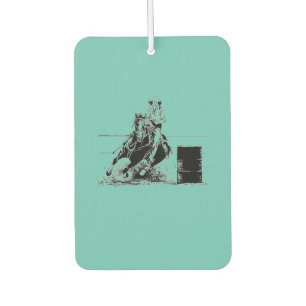 Barrel Racer Car Air Freshener