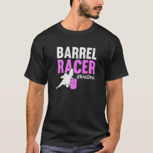 Barrel Racer Grandma Horse Grandmother Rodeo Barre T-Shirt