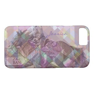 Barrel Racer II (pink violet geometric) iPhone 8/7 Case