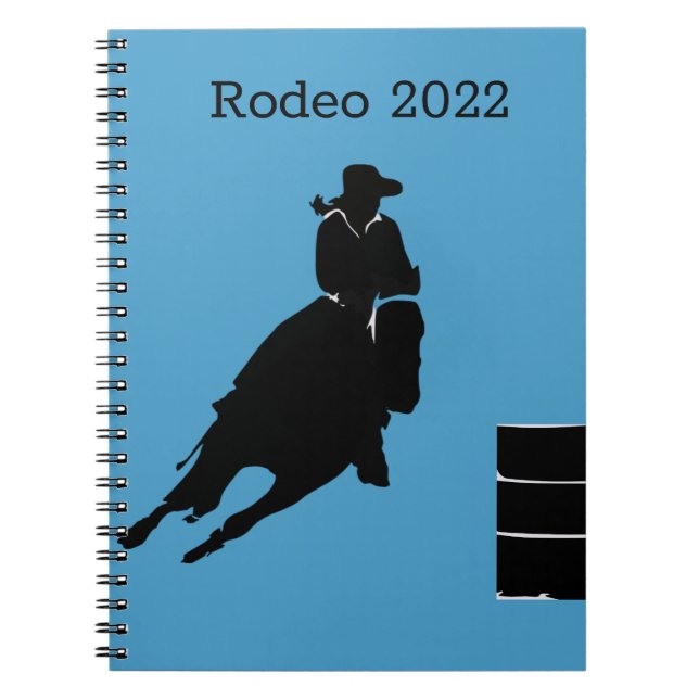 Barrel Racer   Notebook (Front)