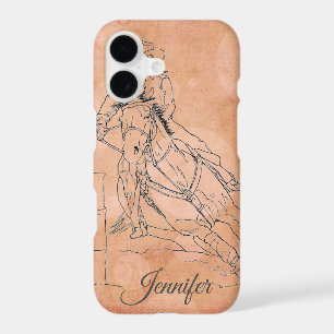 Barrel Racer (Orange Circles)