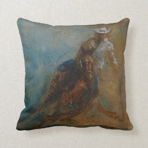 Barrel Racer Pillow