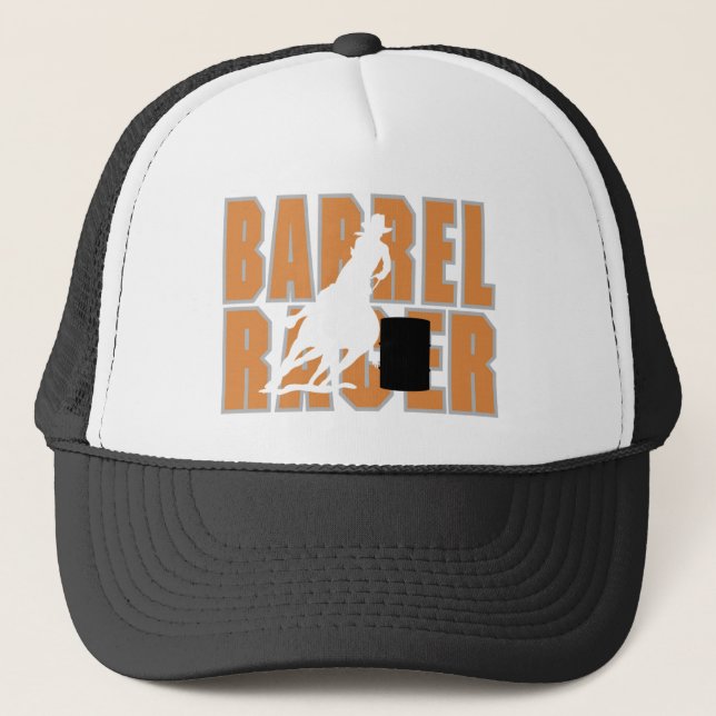 Barrel Racer Trucker Hat (Front)