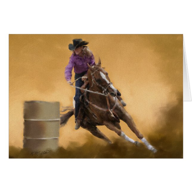 Barrel Racing (Front Horizontal)