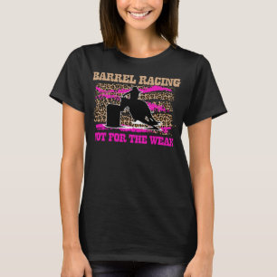 Barrel Racing Barrel Racer Funny Unisex-Adults Bla T-Shirt