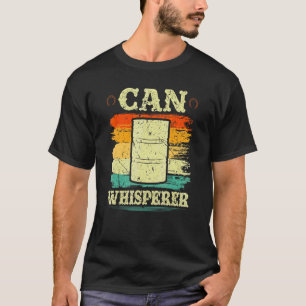 Barrel Racing Can Whisperer Retro Rodeo Barrel Rac T-Shirt