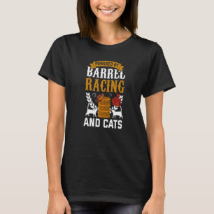 Barrel Racing  Cat Rodeo Barrel Racer T-Shirt