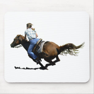 Barrel Racing - Coming In Hard Mouse Mat