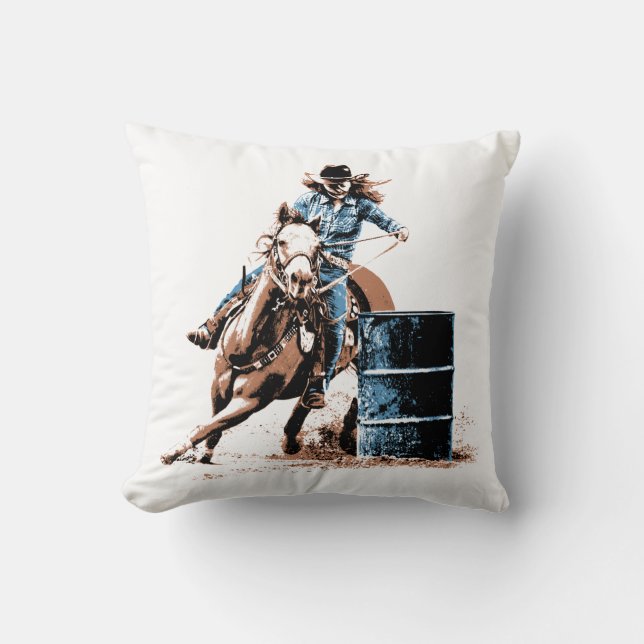 Barrel Racing Cushion (Front)