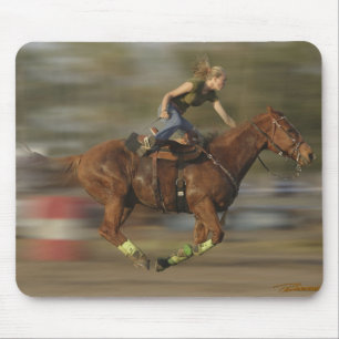 Barrel Racing - Gettin' Air Mouse Mat